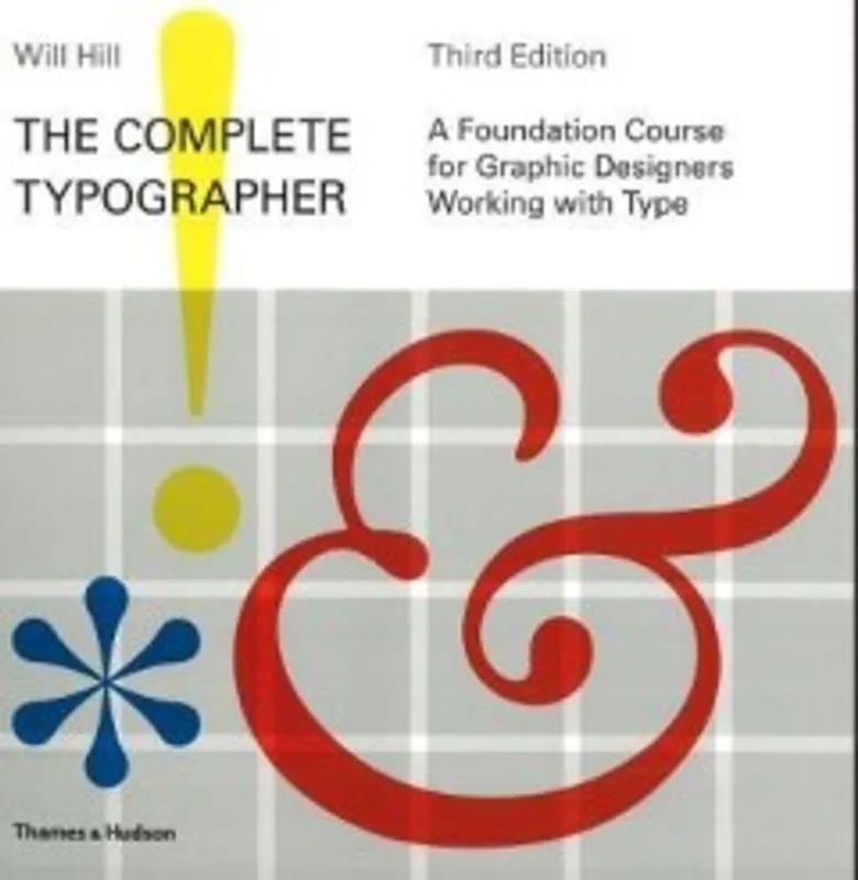 The Complete Typographer - Will Hill Seizoensaanbieding