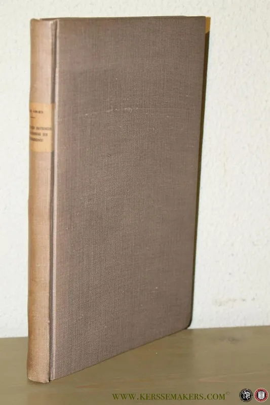 Merkproduct Bewijsgronden der Duitschers voor hunne aanspraak op de uitvinding der boekdrukkunst of beoordeling van het werk van A.E. Umbreit: Die Erfindung der Buchdruckerkunst. - VRIES, Abraham de