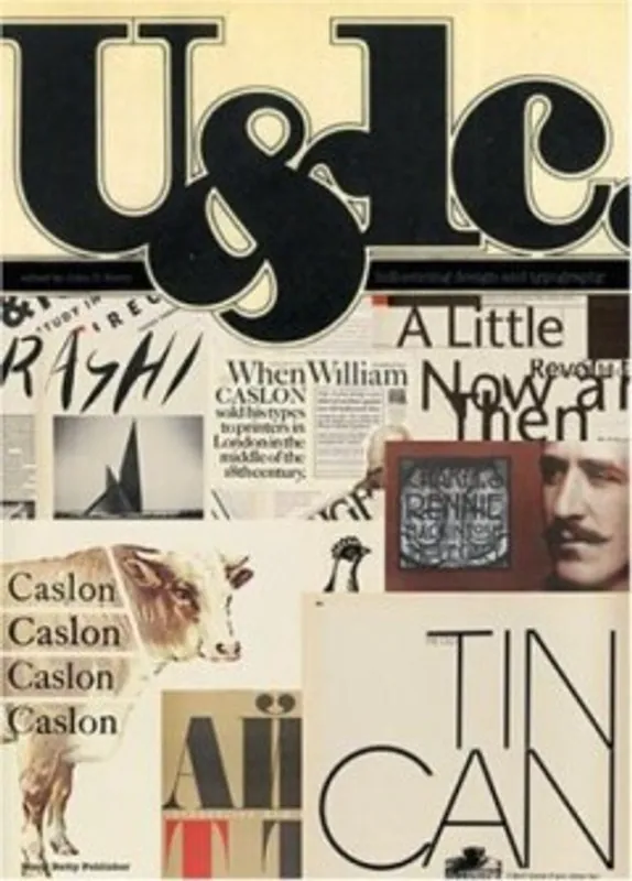 U&lc: Influencing design & typography - John D. Berry Beperkte Voorraad