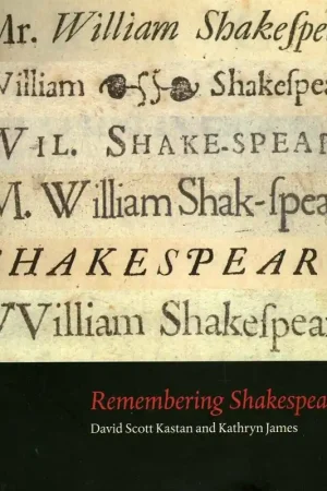Weekendaanbieding Remembering Shakespeare - David Kastan