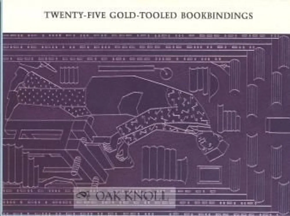 Twenty-Five Gold-Tooled Bookbindings, an International Tribute to Bernard C. Middleton's ""Recollections - Marianne Tidcombe Fabrieksprijs