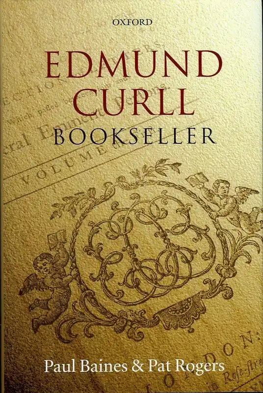 Edmund Curll, Bookseller - Paul Baines Gereduceerde Prijs