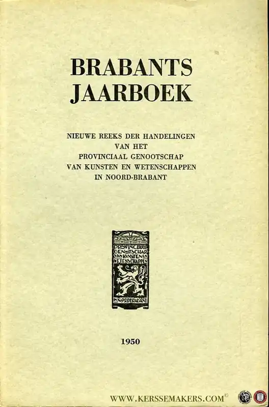 Koop Vandaag Brabants Jaarboek 1950 - Diverse auteurs