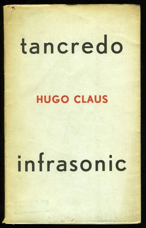 tancredo infrasonic - Hugo Claus Nu Kopen