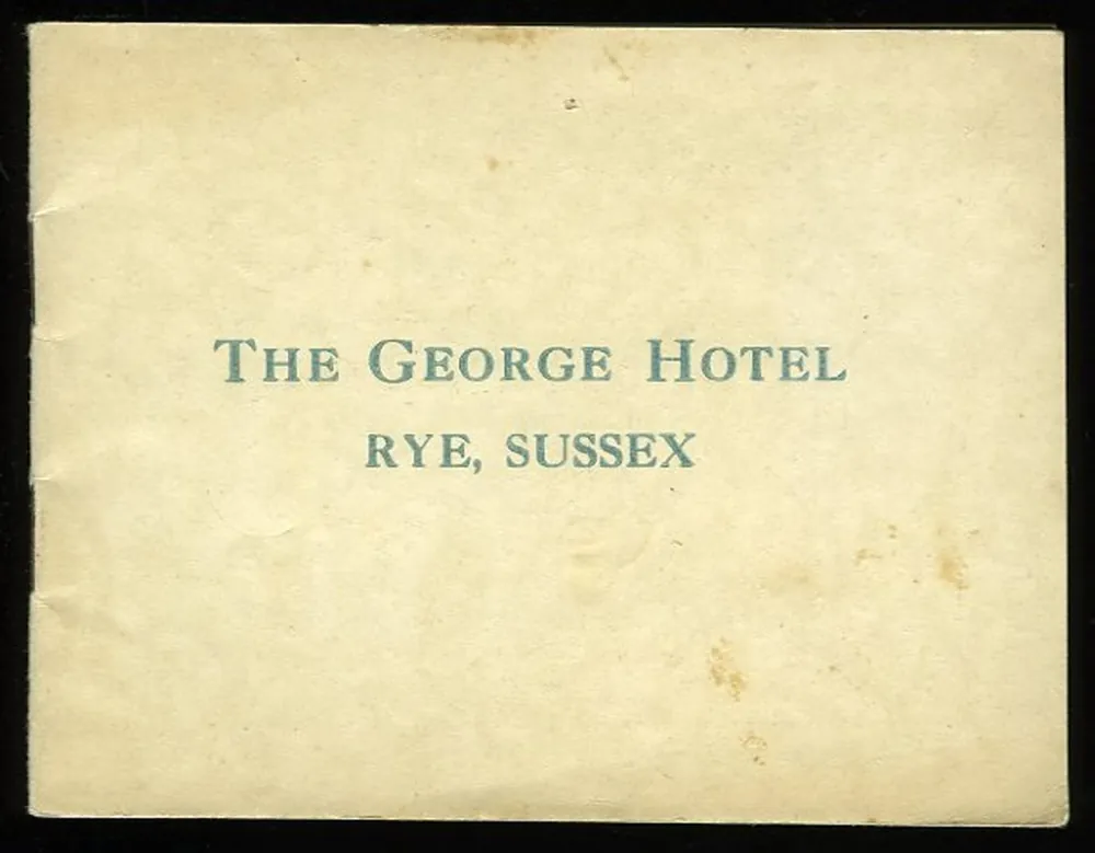 The Georg Hotel Rye, Sussex (prospectus) - Aa Merkproduct
