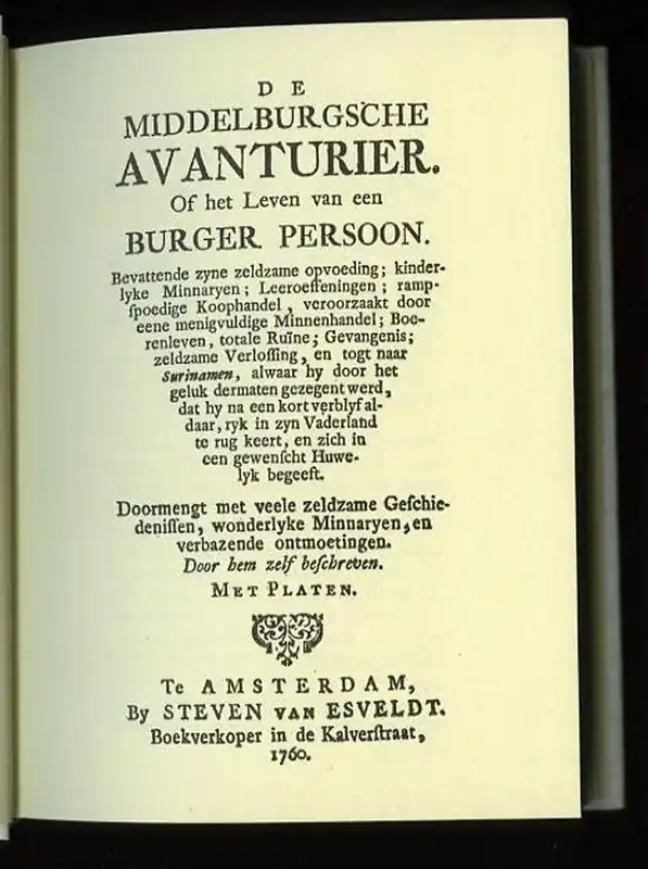 Goedkoop De Middelburgsche Avanturier. Of het leven van een burger persoon - Nn