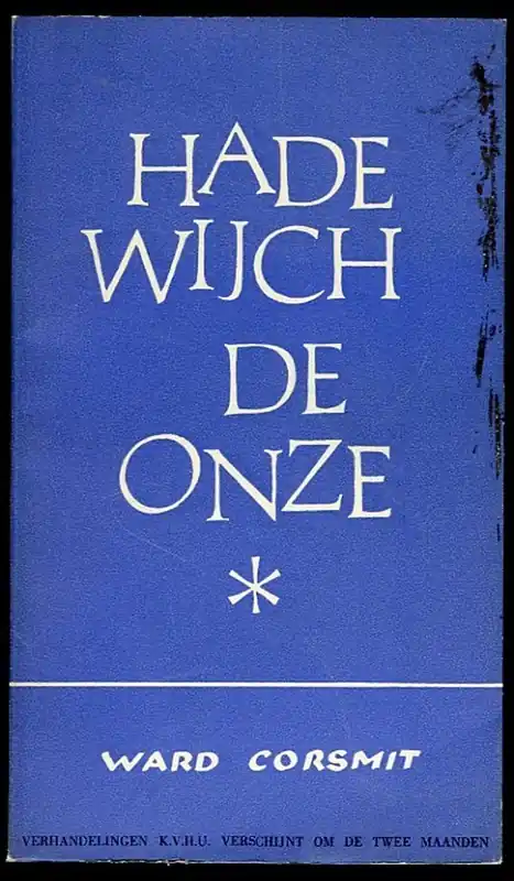 Superprijs Hadewijch De Onze. - CORSMIT, Ward