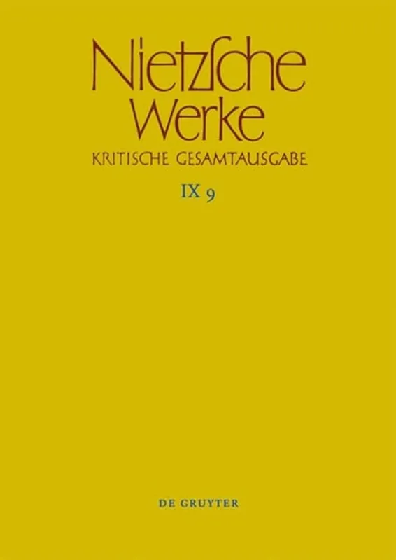 Arbeitshefte W II 6 Und W II 7 (German Edition) - Friedrich Wilhelm Nietzsche Beperkt Aanbod