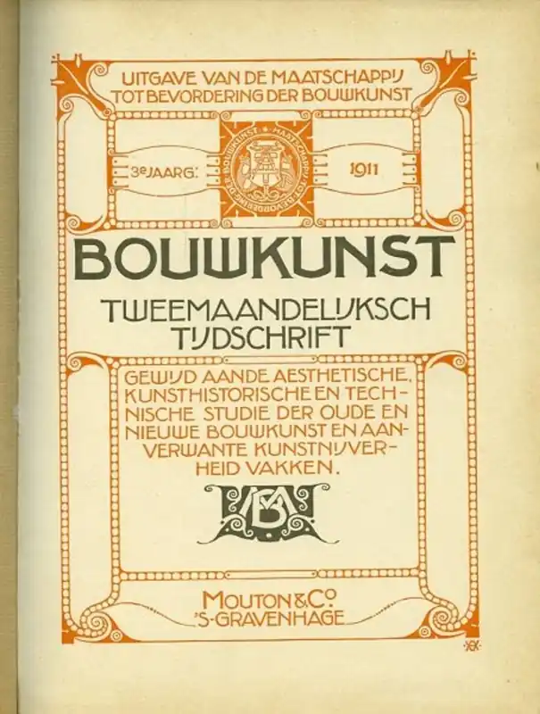 BouWKunst. Tweemaandelijksch tijdschrift. 3e jaargang. 1911 - Aa Koop Online