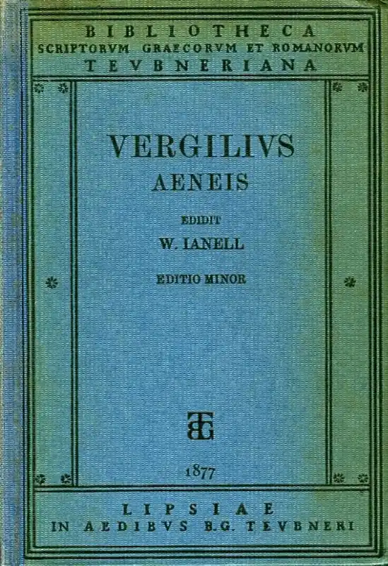 Aeneis. Post ribbeckium tertium recognovit Gualtherus Ianell. Editionis minoris curae alterae. Exemplar iteratum - VERGILI MARONIS, P. Speciale Aanbieding
