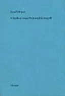 Populair Werke / Schriften zum Philosophiebegriff - Josef Pieper