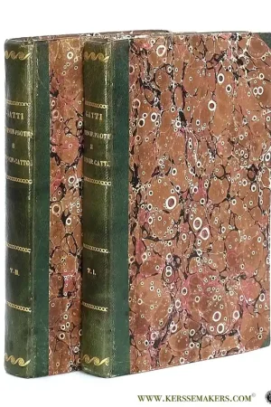 Alleen Vandaag Principio protestante e principio cattolico lavoro del P. Fr. Vincenzo M. Gatti [ 2 volumes ]. - Gatti, P. Fr. Vincenzo M.