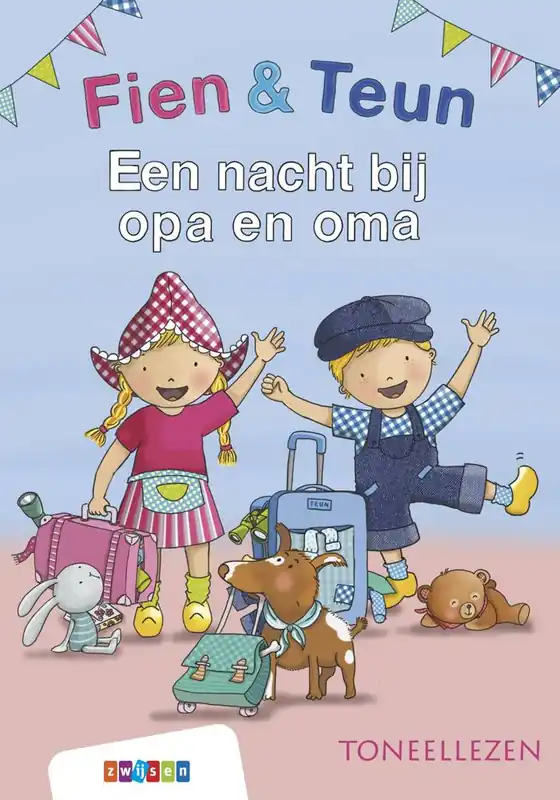 Fien & Teun - Een nacht bij opa en oma / Druk 1 Speciale Aanbieding
