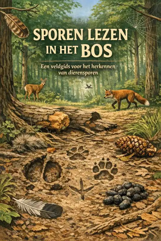 Sporen Lezen in het Bos / Druk 1 Hoge Kwaliteit