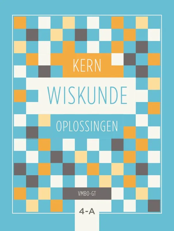 Superprijs KERN Wiskunde vmbo-gt 4-A Oplossingen / Druk 1