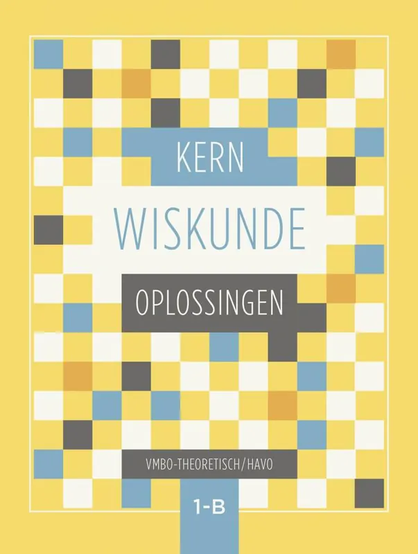 Gratis Retour KERN Wiskunde oplossingenboek vmbo-t/havo 1 deel B / Druk 1