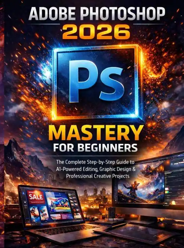 Koopje Adobe Photoshop 2026 Mastery For Beginners / 1st Edition