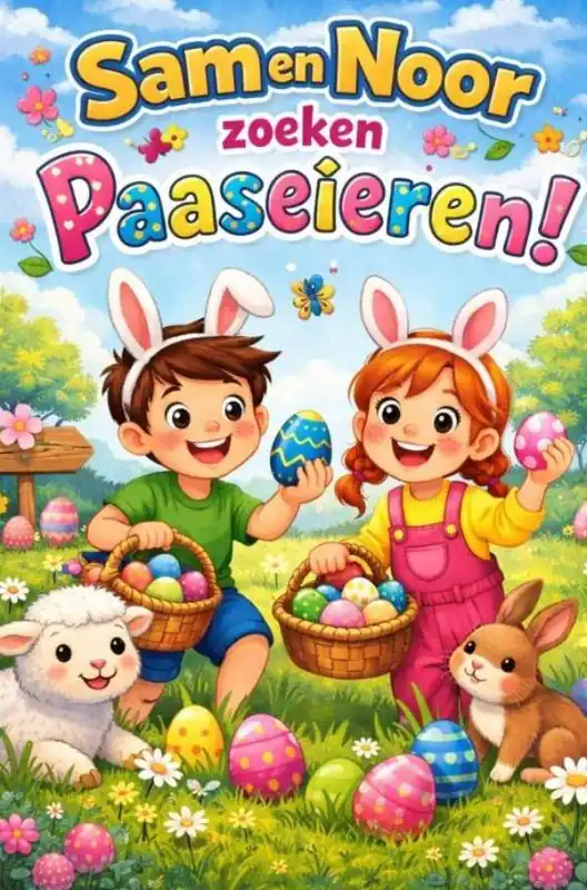 Sam en Noor zoeken Paaseieren / Druk 1 Speciale Aanbieding