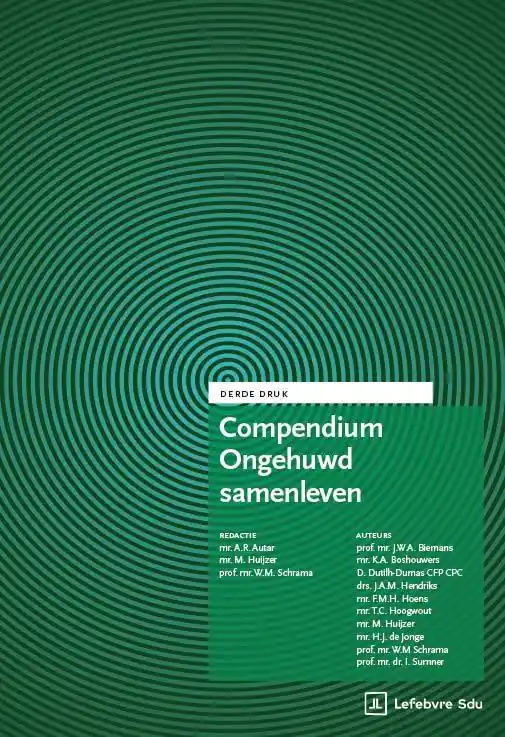 Compendium Ongehuwd samenleven / Druk 1 Actieprijs