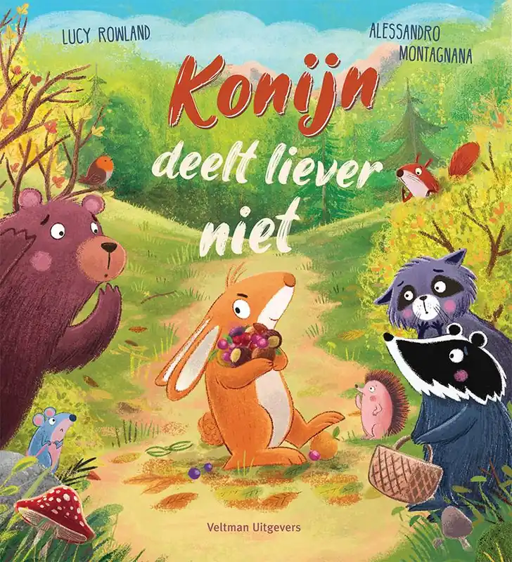Konijn deelt liever niet / Druk 1 Alleen Vandaag