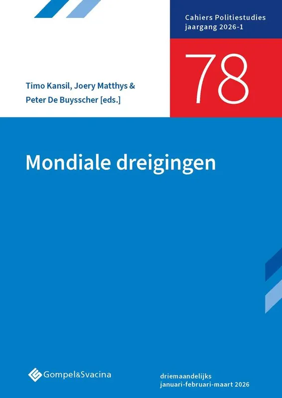 Mondiale dreigingen / Druk 1 Gratis Verzending