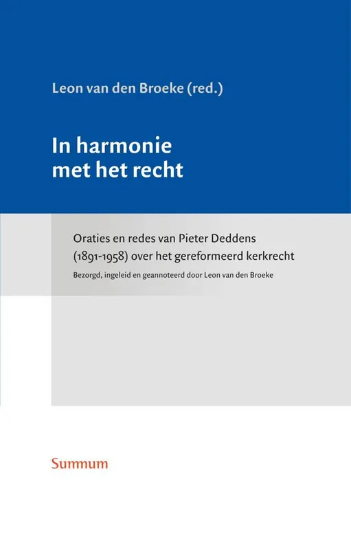 Speciale Aanbieding In harmonie met het recht / Druk 1