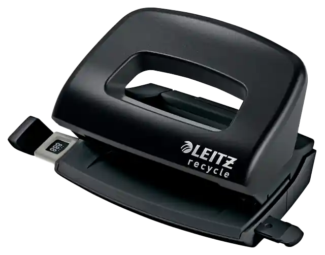Gratis Retour Perforator Leitz Nexxt Recycle mini 10 vel zwart