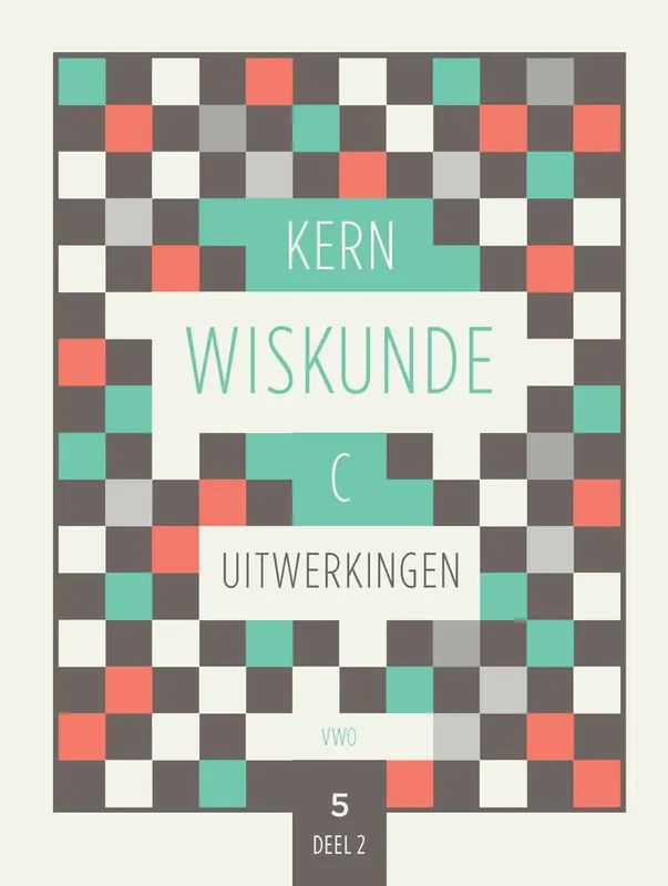 Nu Kopen KERN Wiskunde uitwerkingenboek vwo 5 wiskunde C deel 2 / Druk 1