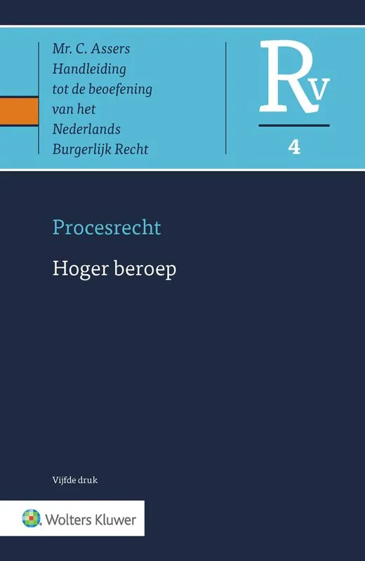 Goedkoop Procesrecht Hoger beroep / Druk 5
