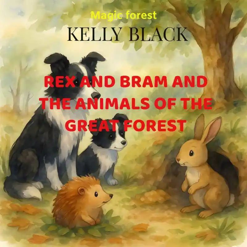 Tijdelijk Beschikbaar Rex and Bram and the Animals of the great Forest / 1st Edition