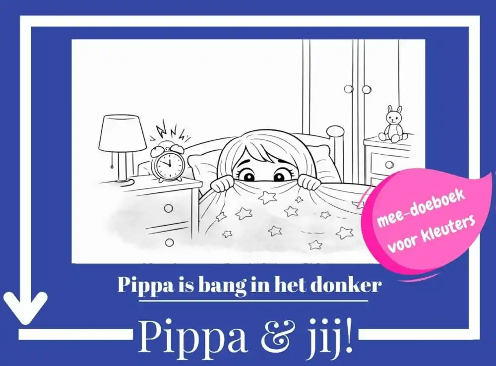 Tijdelijk Beschikbaar Pippa is bang in het donker / Druk 1