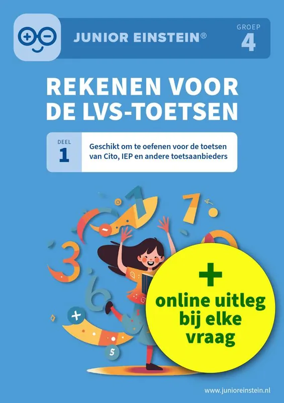 Must-Have Rekenen voor de LVS-toetsen - Deel 1 - Groep 4 + Online video-uitleg / Druk 1