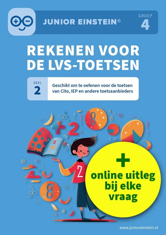 Flitsaanbieding Rekenen voor de LVS-toetsen Deel 2 - Groep 4 / Druk 1