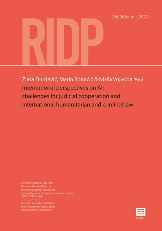 Direct Verzonden International Perspectives on AI: Challenges for Judicial Cooperation and International Humanitarian and Criminal Law / 1st Edition