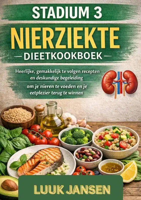 Nu Kopen STADIUM 3 NIERZIEKTE DIEETKOOKBOEK / Druk 1