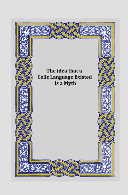 Superprijs The Idea that a Celtic Language Existed is a Myth / 3rd Edition