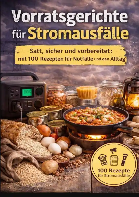 Flitsaanbieding Vorratsgerichte für Stromausfälle :Satt, sicher und vorbereitet mit 100 Rezepten für Notfälle und den Alltag / 1 Edition