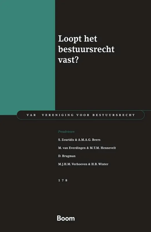 Loopt het bestuursrecht vast? / Druk 1 Actieprijs