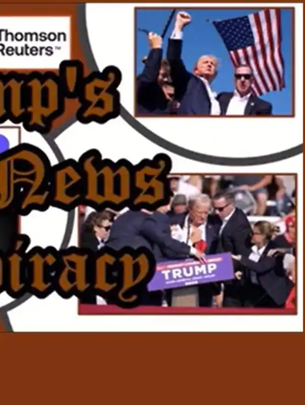 TRUMP FAKE NEWS CONSPIRACY / 1st Edition Koop Online