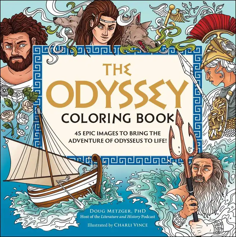 Gratis Retour The Odyssey Coloring Book / 1st Edition