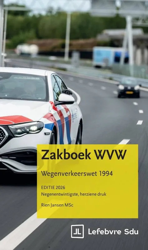 Shop Nu Zakboek WVW Wegenverkeerswet 1994 2026 / Druk 1