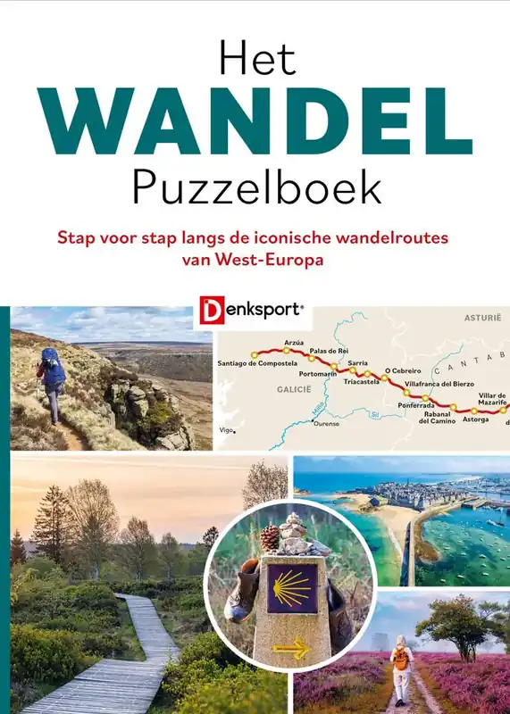 Fabrieksprijs Denksport – Het Wandelpuzzelboek: West-Europa / Druk 1