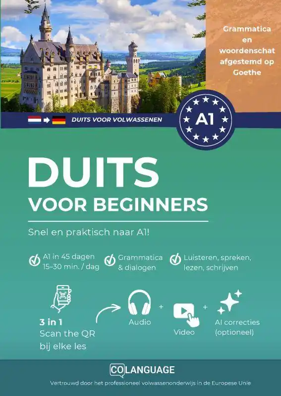 Duits voor beginners - Snel en praktisch naar A1! / Druk 1 Gratis Retour