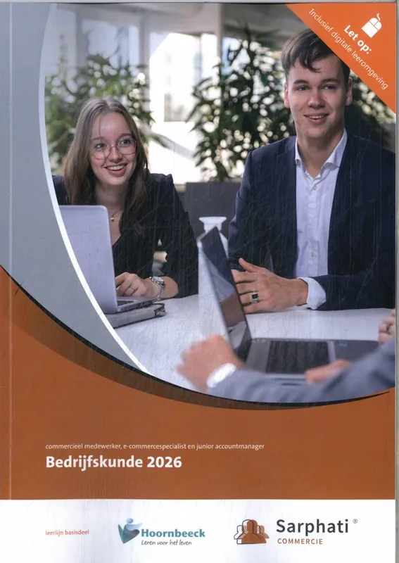 Bedrijfskunde voor Hoornbeeck | versie 2026 | combipakket / Druk 1 Fabrieksprijs