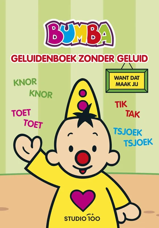 Gratis Verzending Bumba: Kartonboek A4 - Geluidenboek zonder geluid / Druk 1