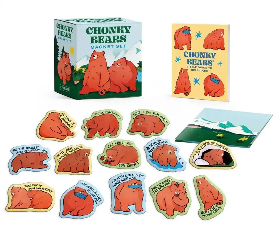 Radziminski, S: Chonky Bears Magnet Set Beste Prijs