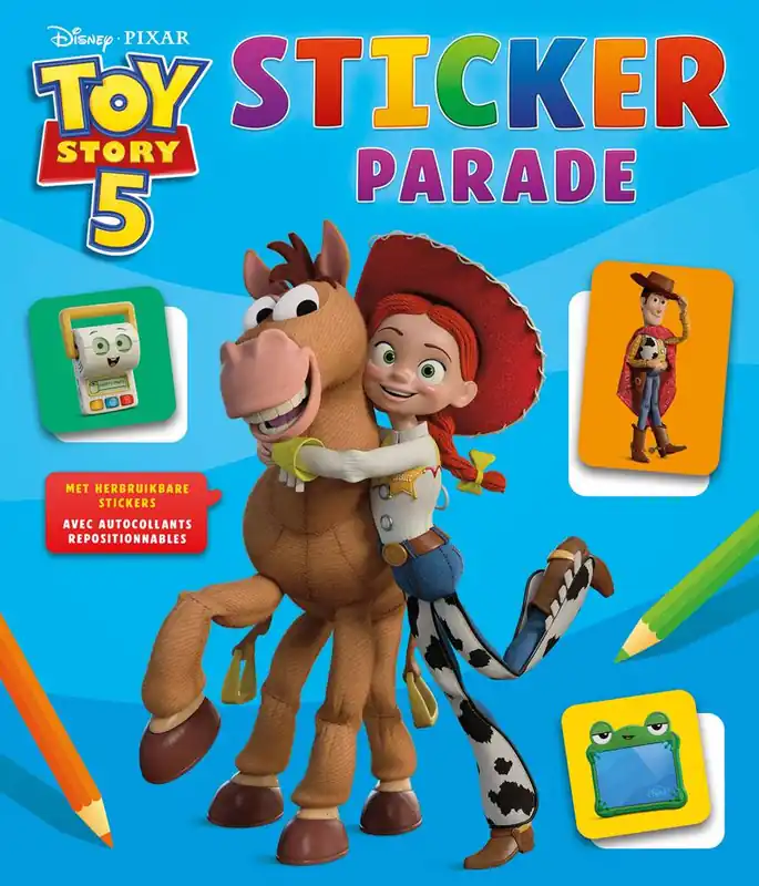 Nieuw Disney Sticker Parade Toy Story 5 / Druk 1