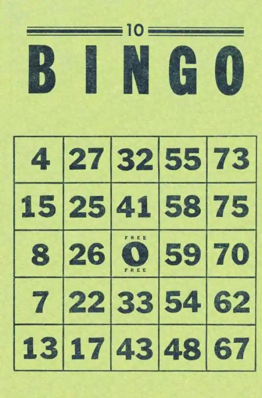 Bingovinger / 1 Edition Uitverkoop