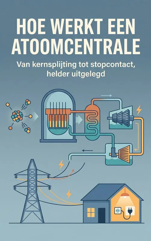 Gratis Verzending Hoe Werkt een Atoomcentrale / Druk 1