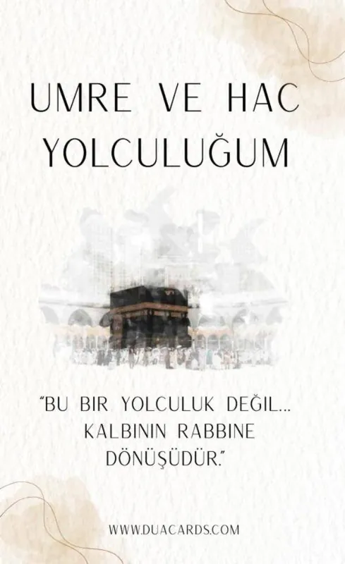 Direct Verzonden Umre ve Hac Yolculuğum / 3 Edition